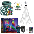 USB 2.1M 400LEDs Christmas Lights Holiday String Lights with Star Shape, Smart LED Xmas Tree for Indoor Outdoor Decor
